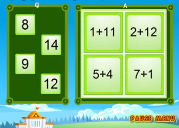 Математика в примерах / Mathematical Game addition
