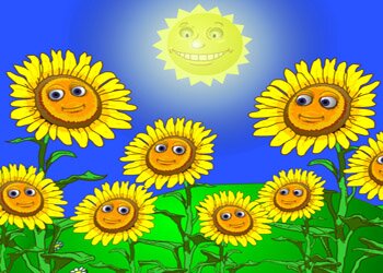 Поющие подсолнухи / Singing sunflowers
