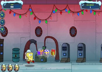 Спанч Боб праздничный герой (Sponge Bob festive hero)